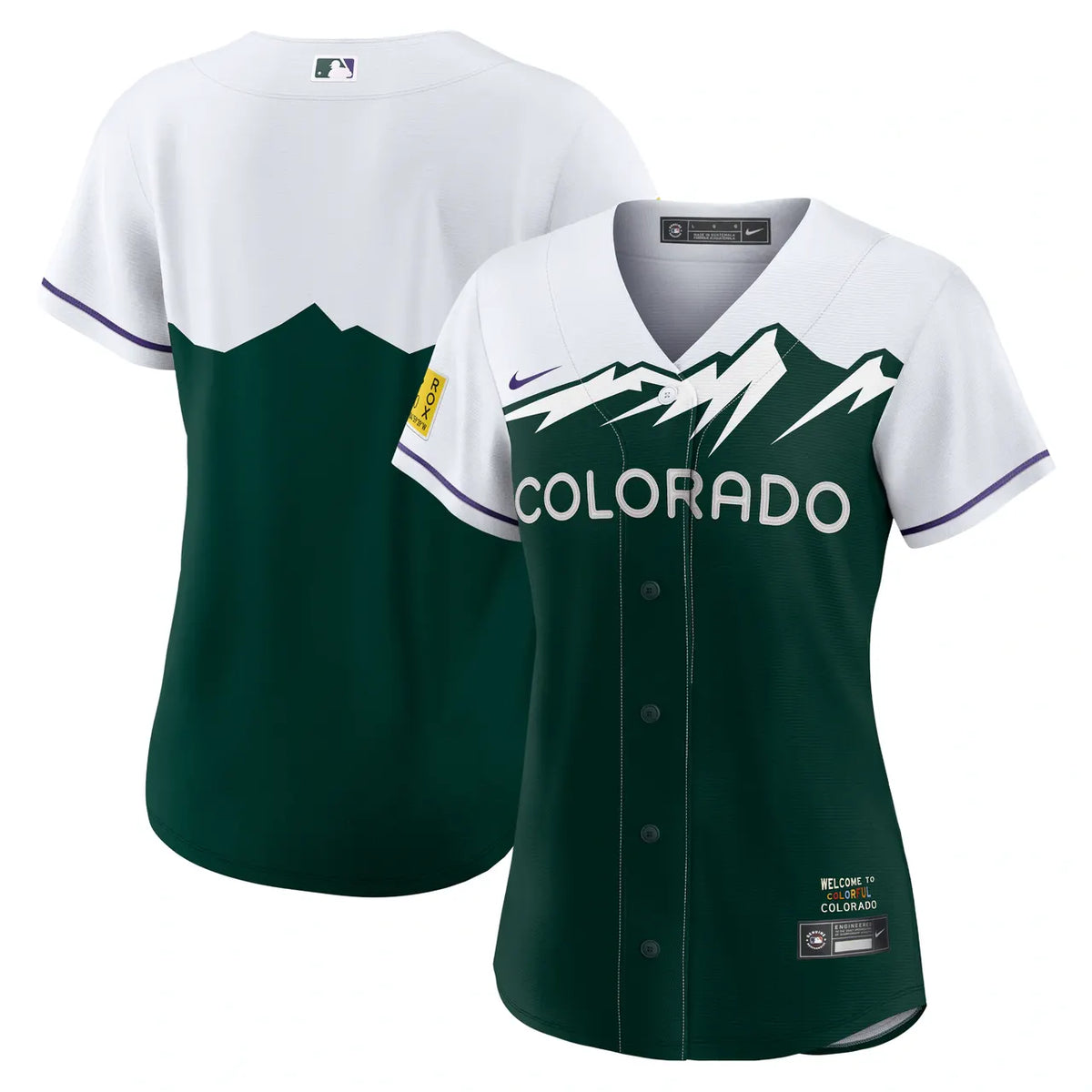 nike Rockies Green Alternate Jersey
