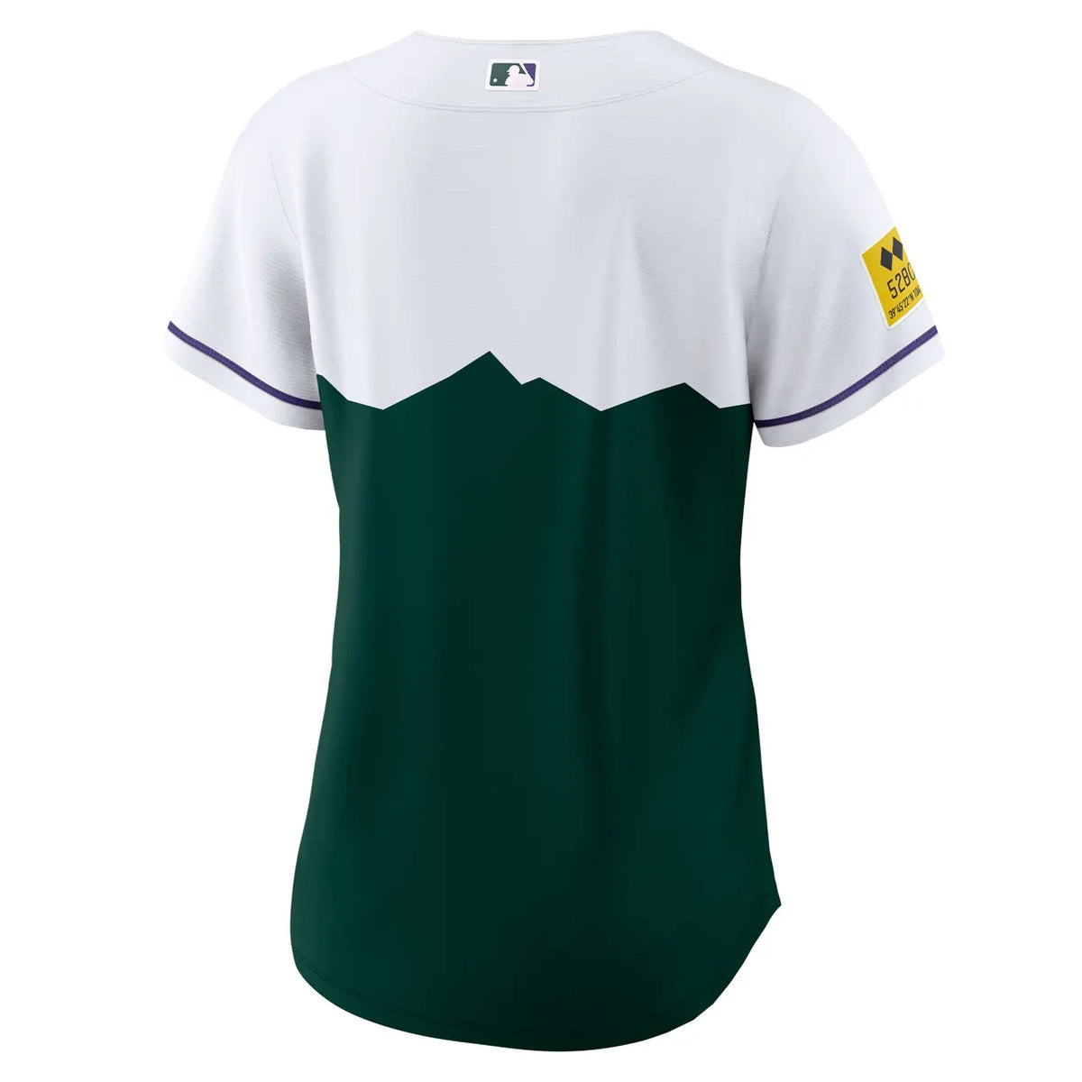 nike Rockies Green Alternate Jersey - Hình 4