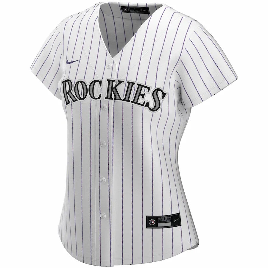 women Nike Rockies Pinstripe Jersey - Hình 2