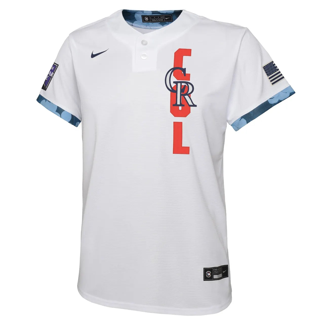 city Nike Rockies White Jersey