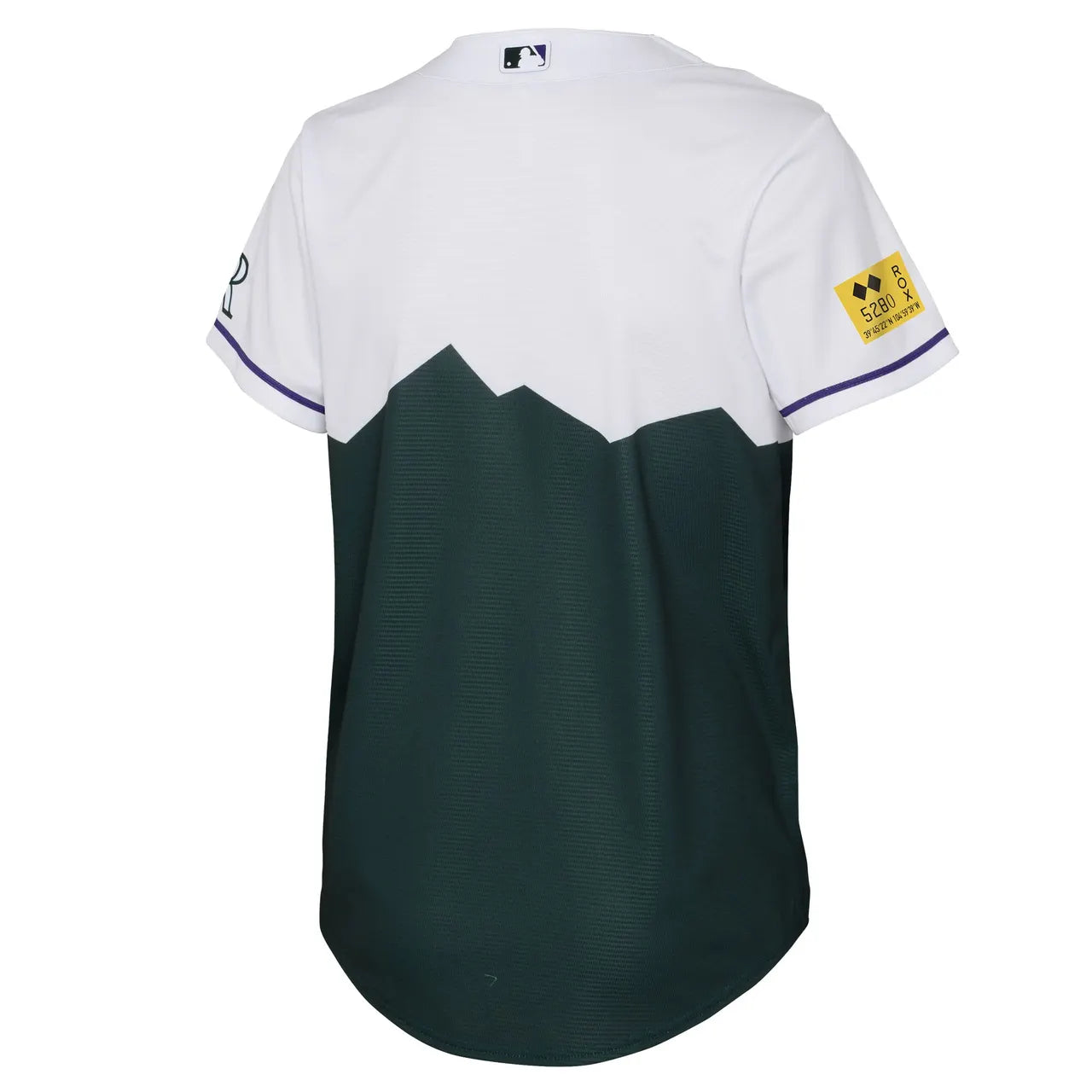 forest Nike Rockies City Connect Jersey - Hình 4