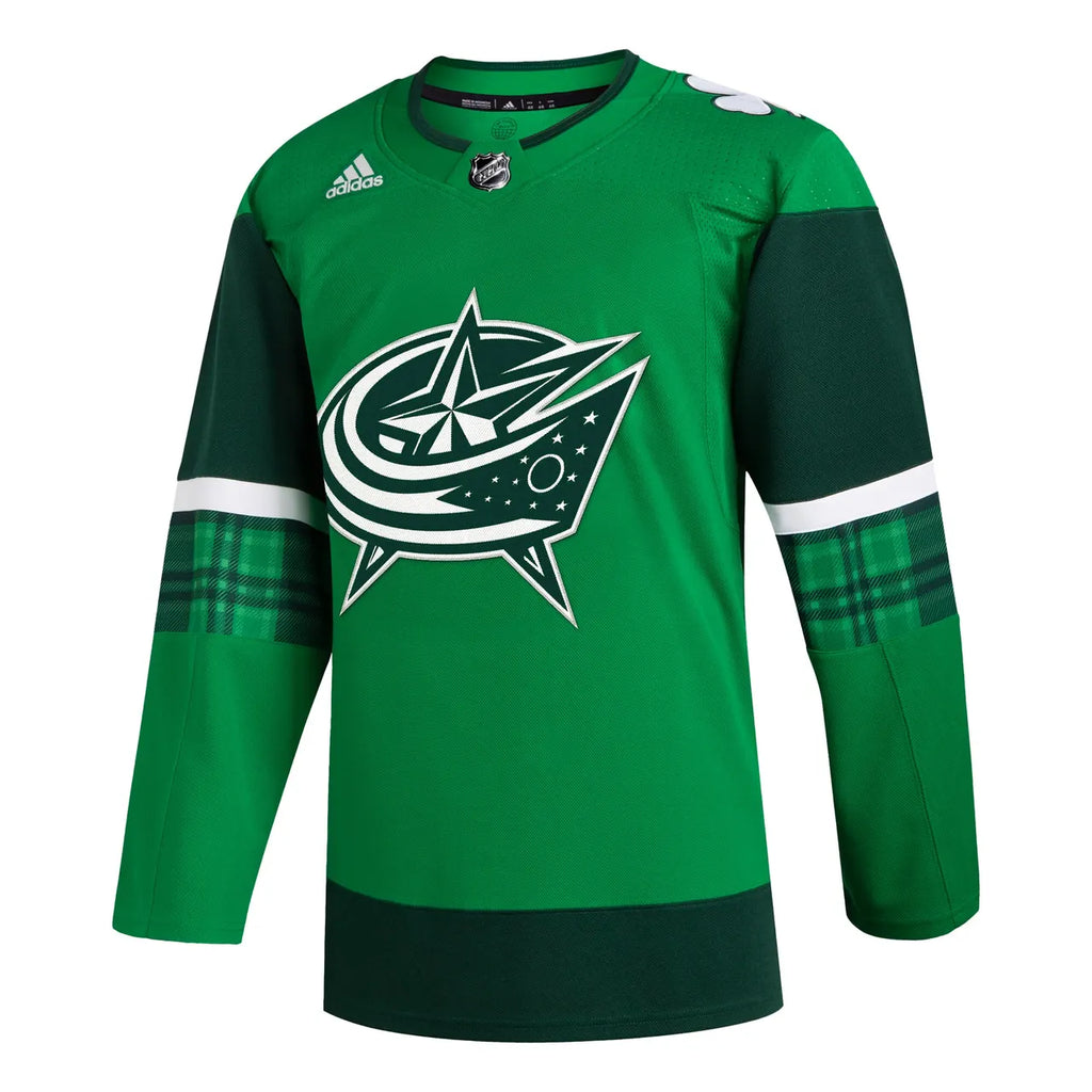 Blue Jackets Green Jersey - Hình 3
