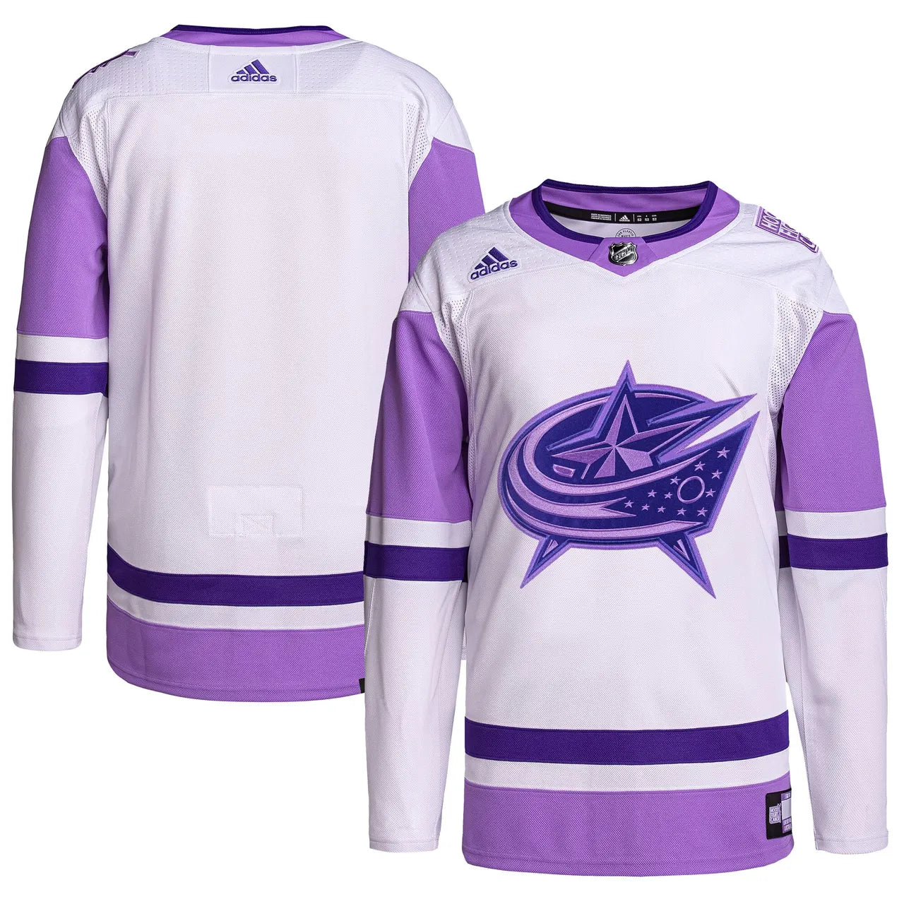 Blue Jackets Lavender Jersey - Hình 2