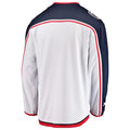 fanatics Columbus Blue Jackets White Jersey