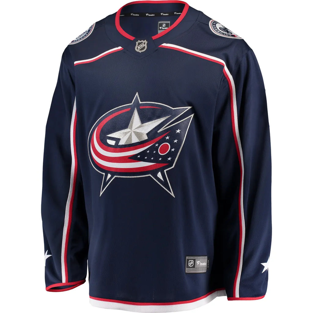 Columbus Blue Jackets Jersey Fanatics - Hình 3