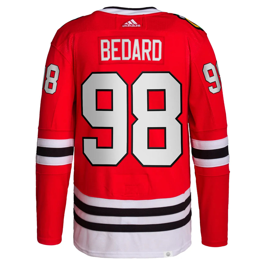 Adidas Bedard Blackhawks Jersey - Hình 4