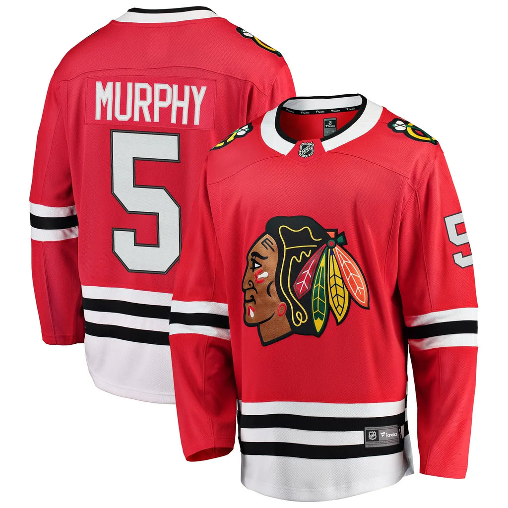 Murphy Blackhawks Jersey - Hình 2
