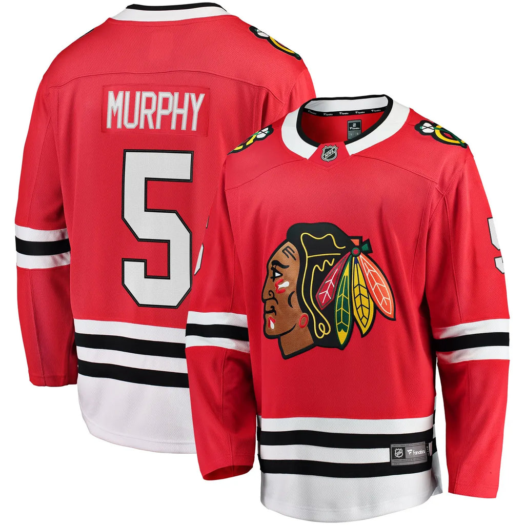 Murphy Blackhawks Jersey - Hình 2