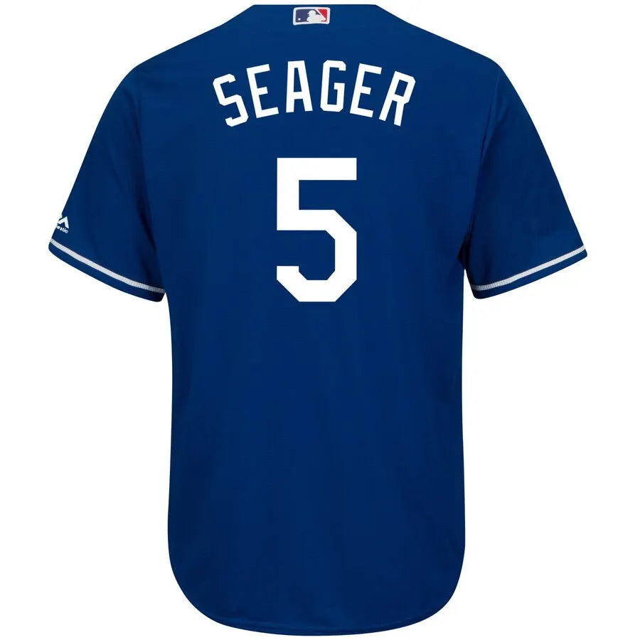 Seager Dodgers Blue Jersey - Hình 3