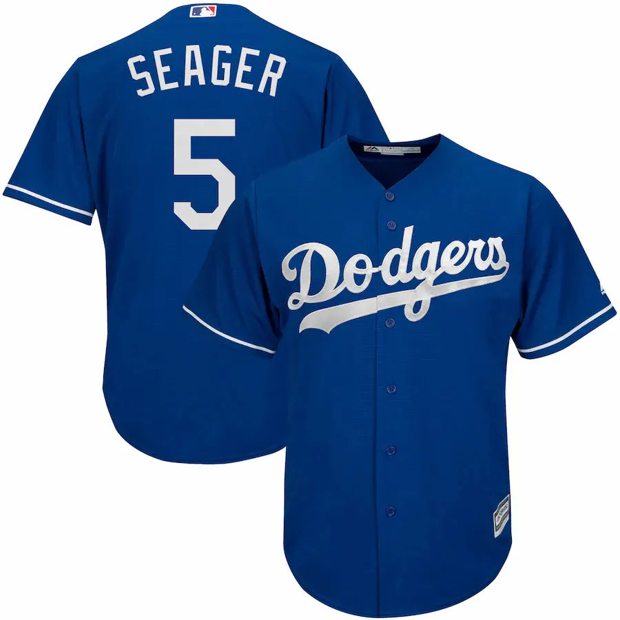 Seager Dodgers Royal Jersey