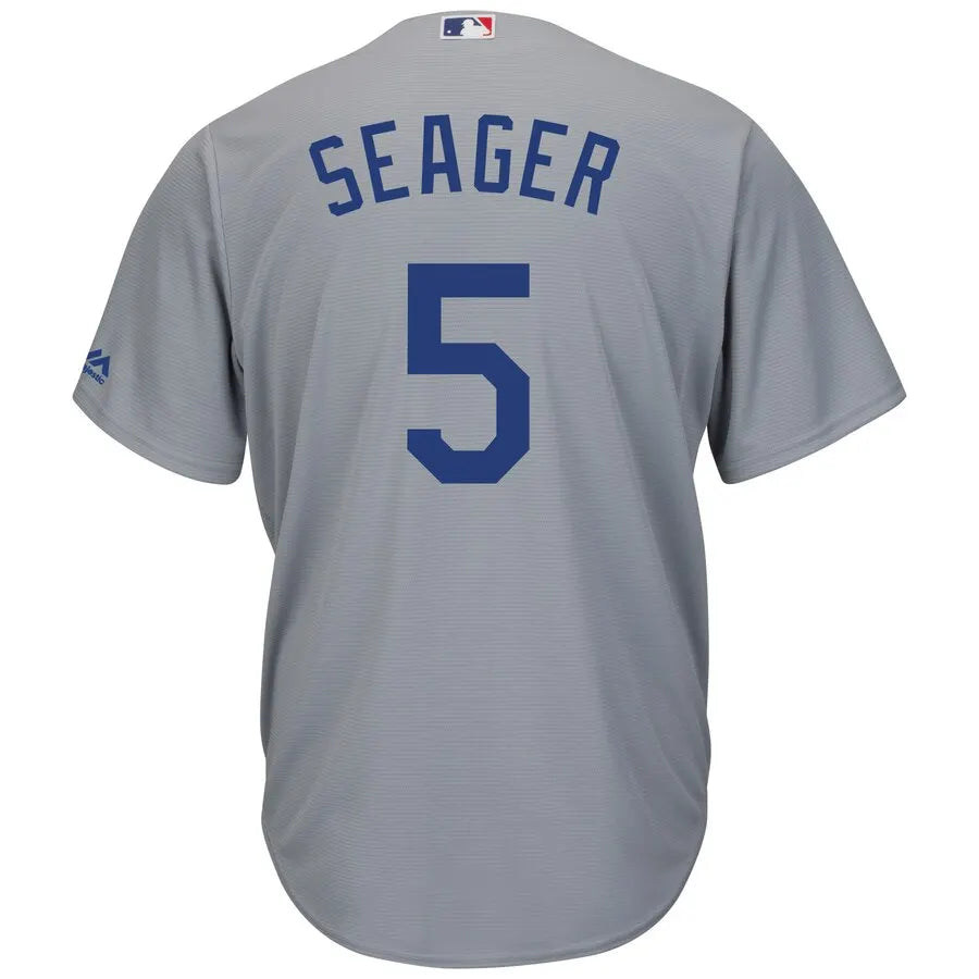 Seager Dodgers Gray Jersey - Hình 3