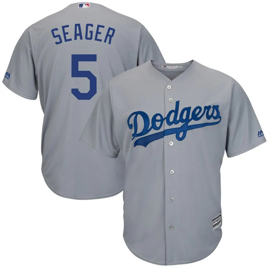 Seager Dodgers Gray Jersey
