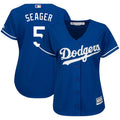 Dodgers Blue Seager Women's Jersey