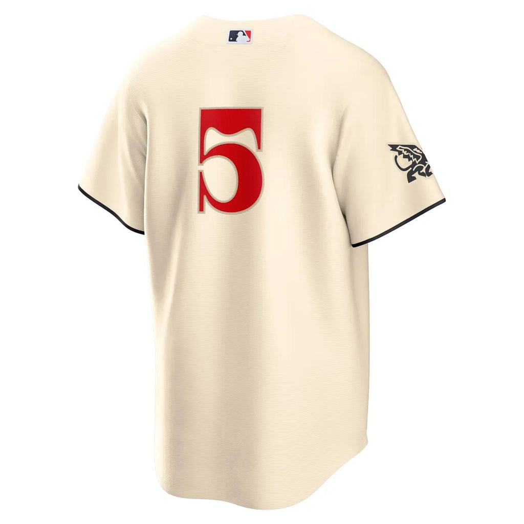 Rangers Cream Alternate Jersey - Hình 3