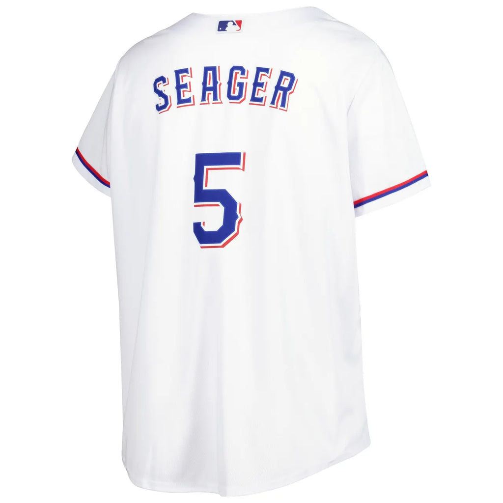Seager #5 Rangers Jersey - Hình 4