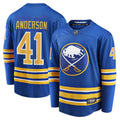 Anderson Sabres Blue Jersey