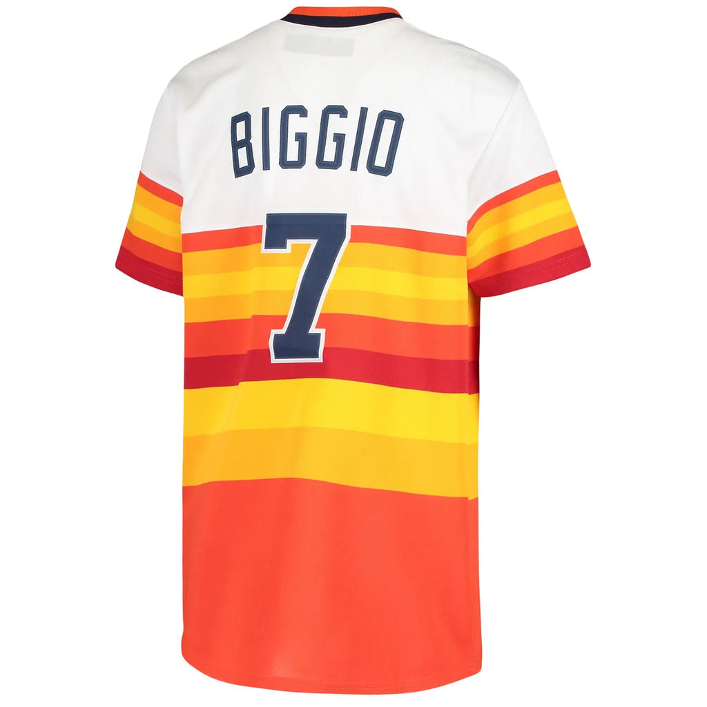 Biggio #7 Astros Throwback Jersey - Hình 4