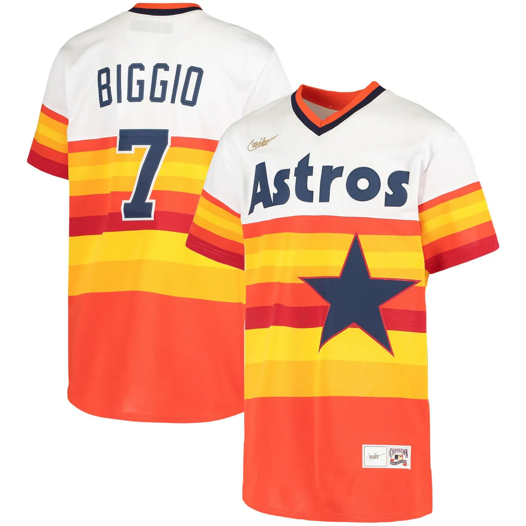 Biggio #7 Astros Throwback Jersey - Hình 2