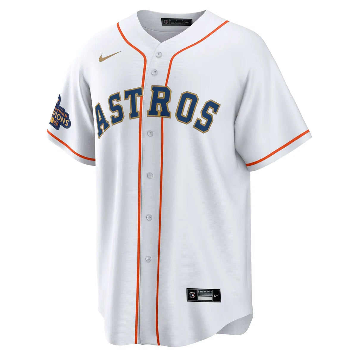 Javier Astros Nike White Jersey - Hình 3