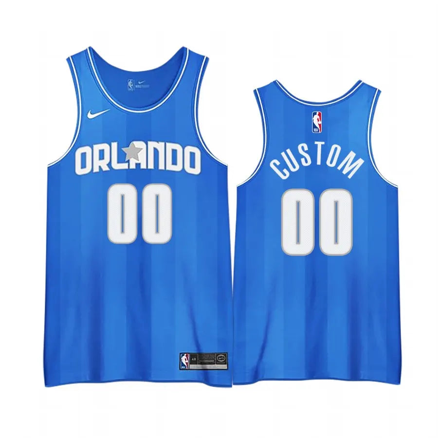 Orlando Magic Blue Custom Jersey