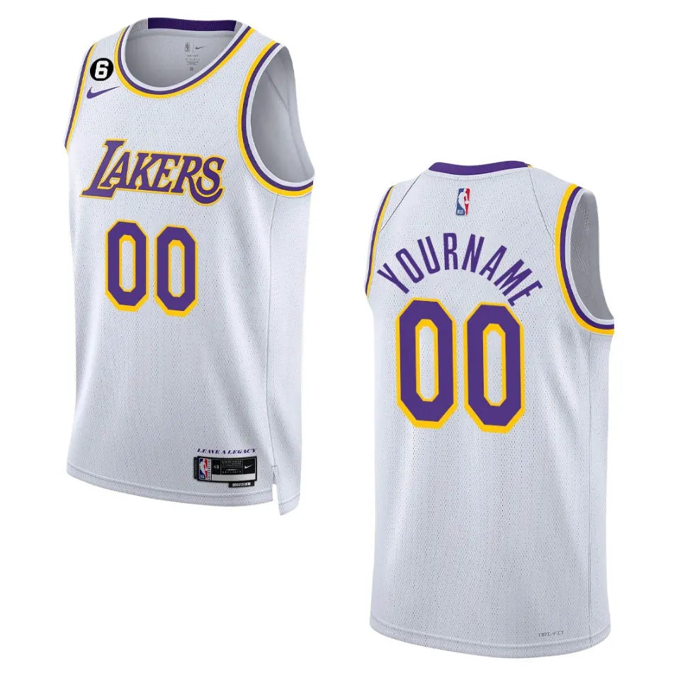 icon Nike Lakers White Jersey
