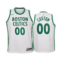 nike green Celtics White Custom Jersey