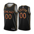 Nike Bulls Black Custom Jersey