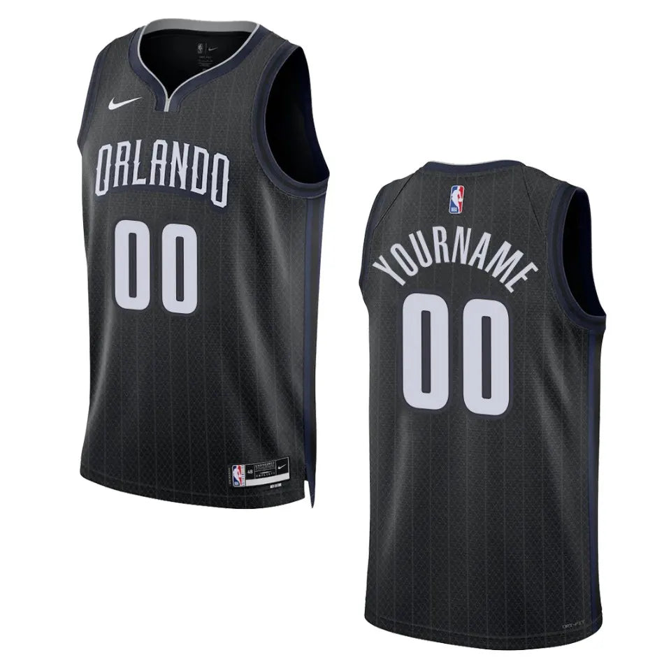Magic Black Custom Jersey nike