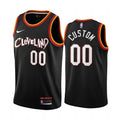 Cavaliers Black Custom Jersey nike