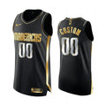 nike Mavericks Black Gold Jersey