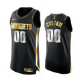 Nuggets Black Custom Jersey nike