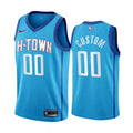 Rockets Custom Blue Jersey