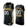 Lakers Black Gold Jersey nike