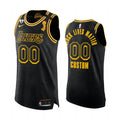 Lakers Black Custom Jersey nike