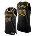 Nike Lakers Custom Black Jersey