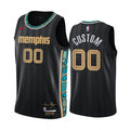 nike Custom Grizzlies Black Jersey