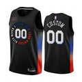 Nike Knicks Black Custom Jersey
