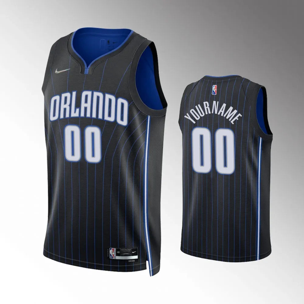 Orlando Magic Black Custom Jersey