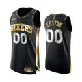 Sixers Black Custom Jersey