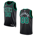Jordan Celtics Black Custom Jersey