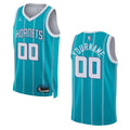 personalized Jordan Hornets Teal Custom Jersey