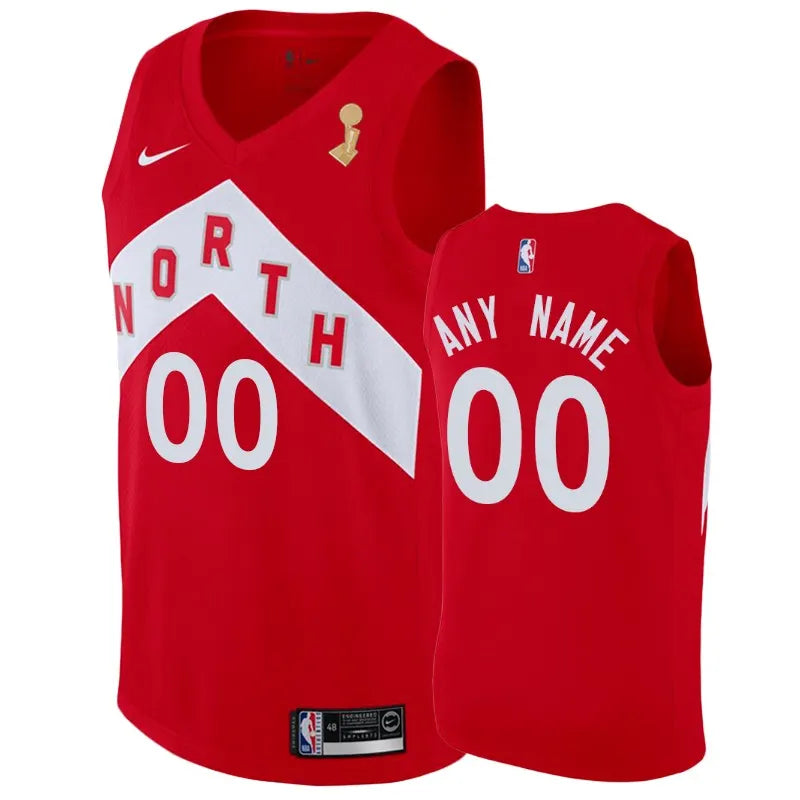 personalized Nike Raptors Red Custom Jersey