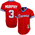 Murphy #3 Braves Red Jersey