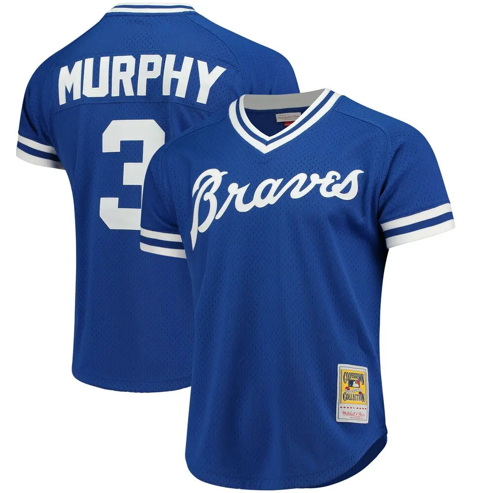 Murphy Braves Blue Jersey