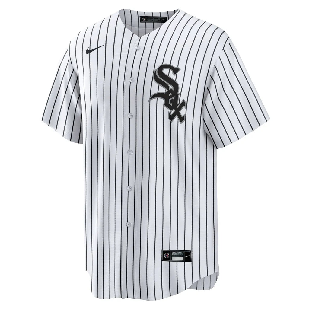 Keuchel White Sox Pinstripe Jersey - Hình 3