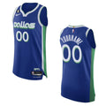 Mavericks Blue Custom Jersey nike statement