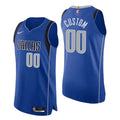 Mavericks Alternate Blue Custom Jersey