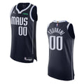 Custom Mavericks Navy Jersey