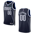authentic Jordan Mavericks Navy Custom Jersey
