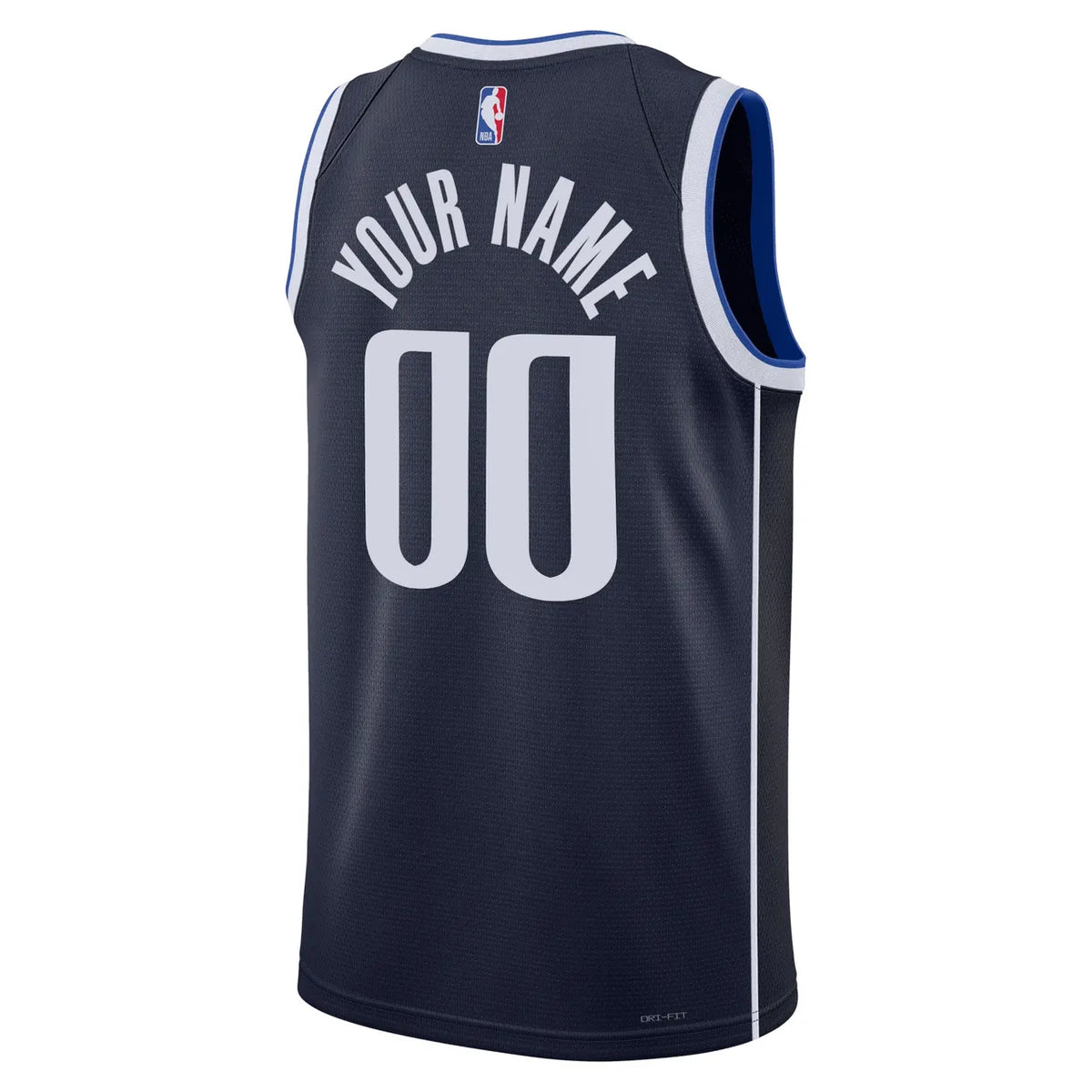 Jordan Mavericks Navy Custom Jersey - Hình 2